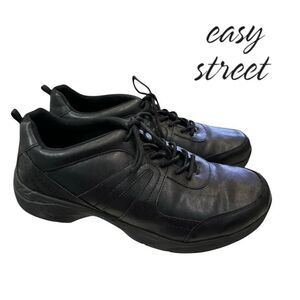 Easy Works by Easy Street Women's Paprika Black Work Sneakers 12 12W